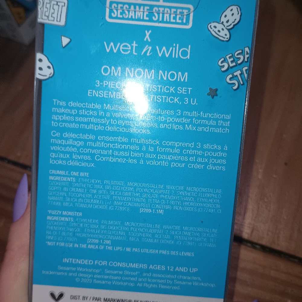 Wet n Wild x Sesame Street 3pc MultiStick Set  NIB - Picture 5 of 5